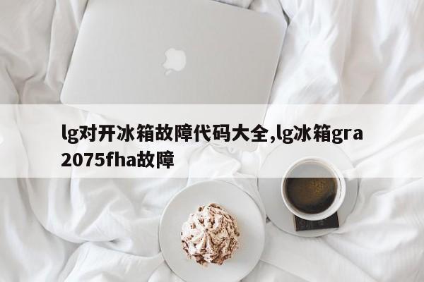 lg对开冰箱故障代码大全,lg冰箱gra2075fha故障