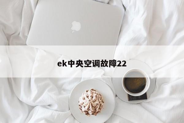 ek中央空调故障22