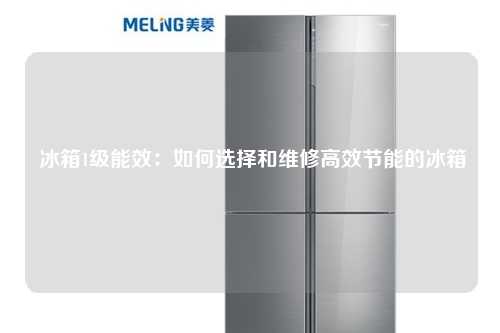  冰箱1级能效：如何选择和维修高效节能的冰箱