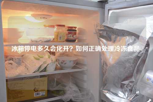 冰箱停电多久会化开？如何正确处理冷冻食品 