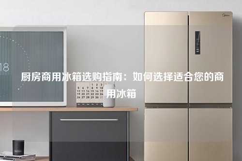  厨房商用冰箱选购指南：如何选择适合您的商用冰箱
