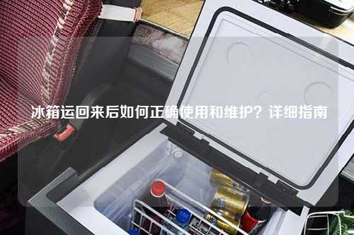  冰箱运回来后如何正确使用和维护？详细指南