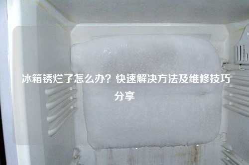  冰箱锈烂了怎么办？快速解决方法及维修技巧分享