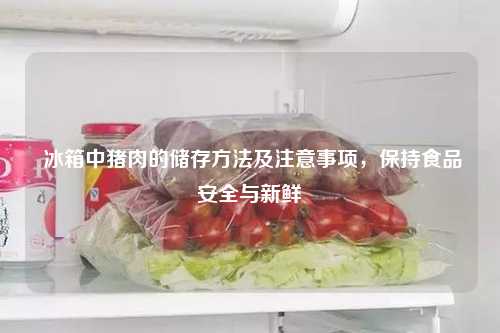  冰箱中猪肉的储存方法及注意事项，保持食品安全与新鲜