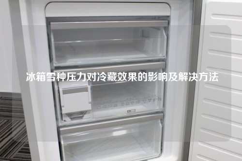  冰箱雪种压力对冷藏效果的影响及解决方法