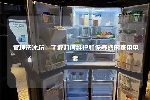  管理法冰箱：了解如何维护和保养您的家用电器