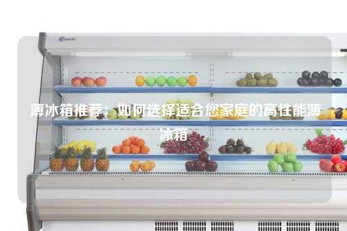 薄冰箱推荐：如何选择适合您家庭的高性能薄冰箱