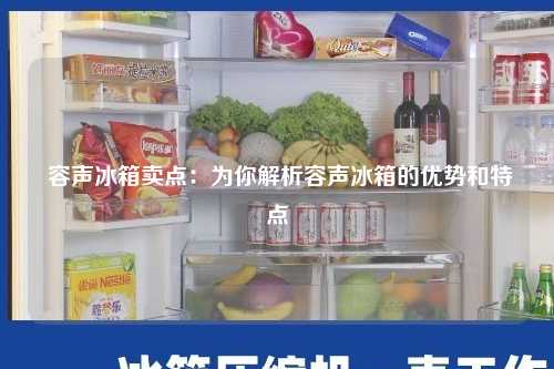  容声冰箱卖点：为你解析容声冰箱的优势和特点