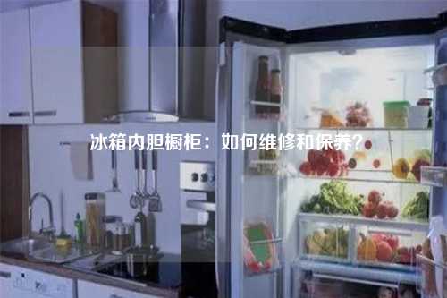  冰箱内胆橱柜：如何维修和保养？