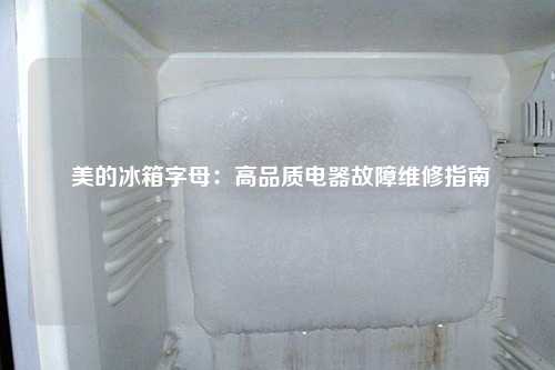  美的冰箱字母：高品质电器故障维修指南