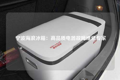  宁波海浪冰箱：高品质电器故障维修专家