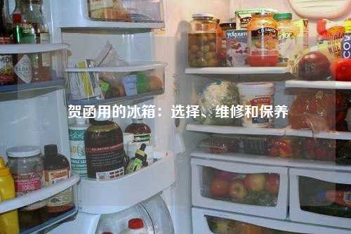  贺函用的冰箱：选择、维修和保养