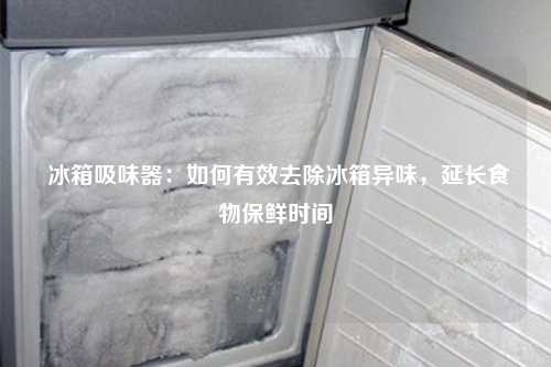  冰箱吸味器：如何有效去除冰箱异味，延长食物保鲜时间