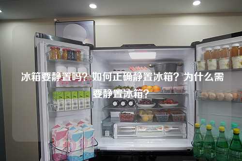  冰箱要静置吗？如何正确静置冰箱？为什么需要静置冰箱？