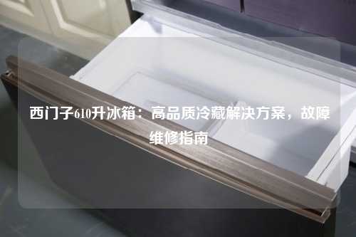  西门子610升冰箱：高品质冷藏解决方案，故障维修指南