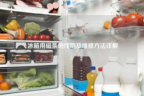  冰箱用磁条的作用及维修方法详解