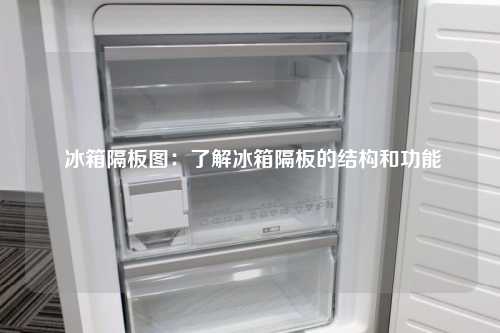  冰箱隔板图：了解冰箱隔板的结构和功能