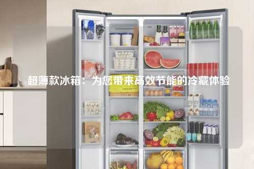  超薄款冰箱：为您带来高效节能的冷藏体验
