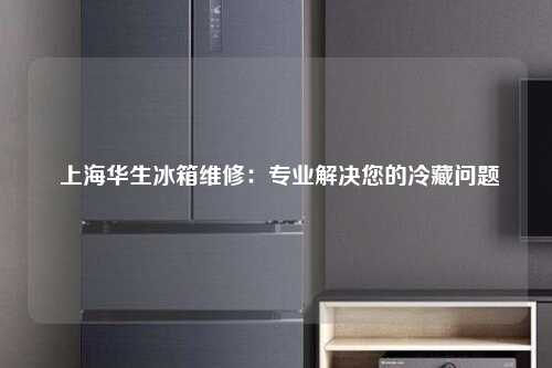  上海华生冰箱维修：专业解决您的冷藏问题