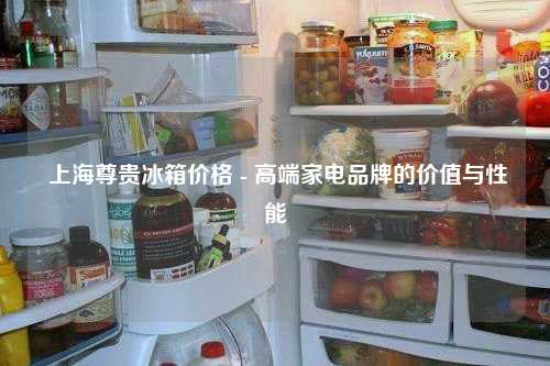  上海尊贵冰箱价格 - 高端家电品牌的价值与性能