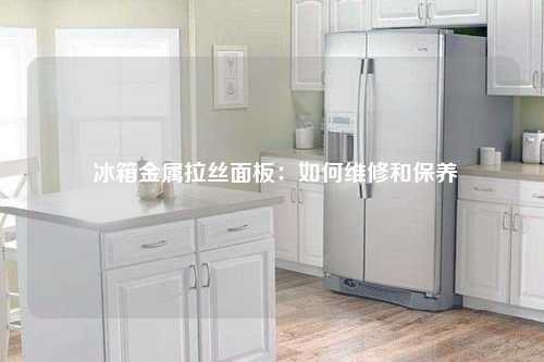  冰箱金属拉丝面板：如何维修和保养