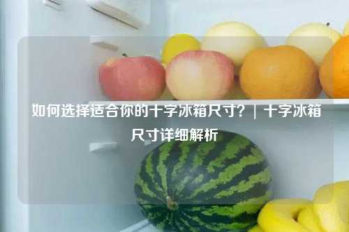  如何选择适合你的十字冰箱尺寸？| 十字冰箱尺寸详细解析