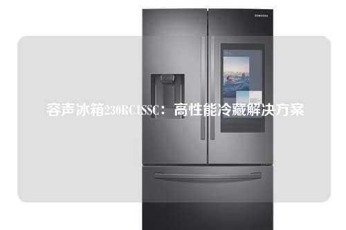 容声冰箱230RC1SSC：高性能冷藏解决方案
