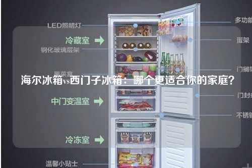  海尔冰箱vs西门子冰箱：哪个更适合你的家庭？