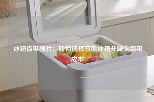  冰箱省电图片：如何选择节能冰箱并减少用电成本