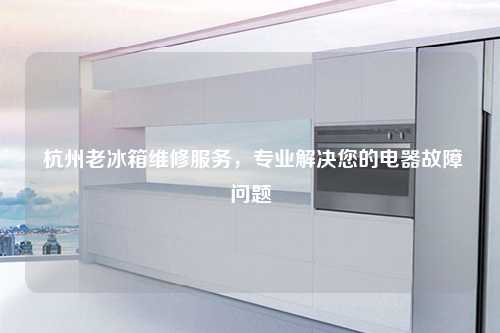  杭州老冰箱维修服务，专业解决您的电器故障问题