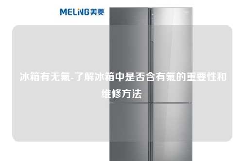  冰箱有无氟-了解冰箱中是否含有氟的重要性和维修方法