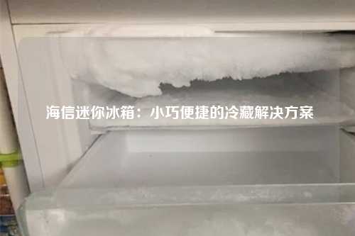  海信迷你冰箱：小巧便捷的冷藏解决方案